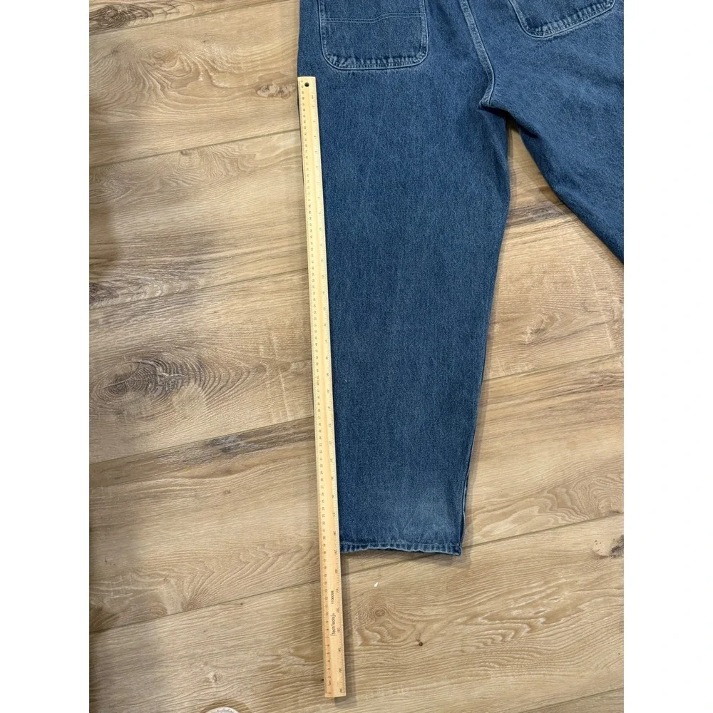 CCS Baggy Loose Taper Jeans Blue Denim‎ W34 L30 Skate Y2K VTG